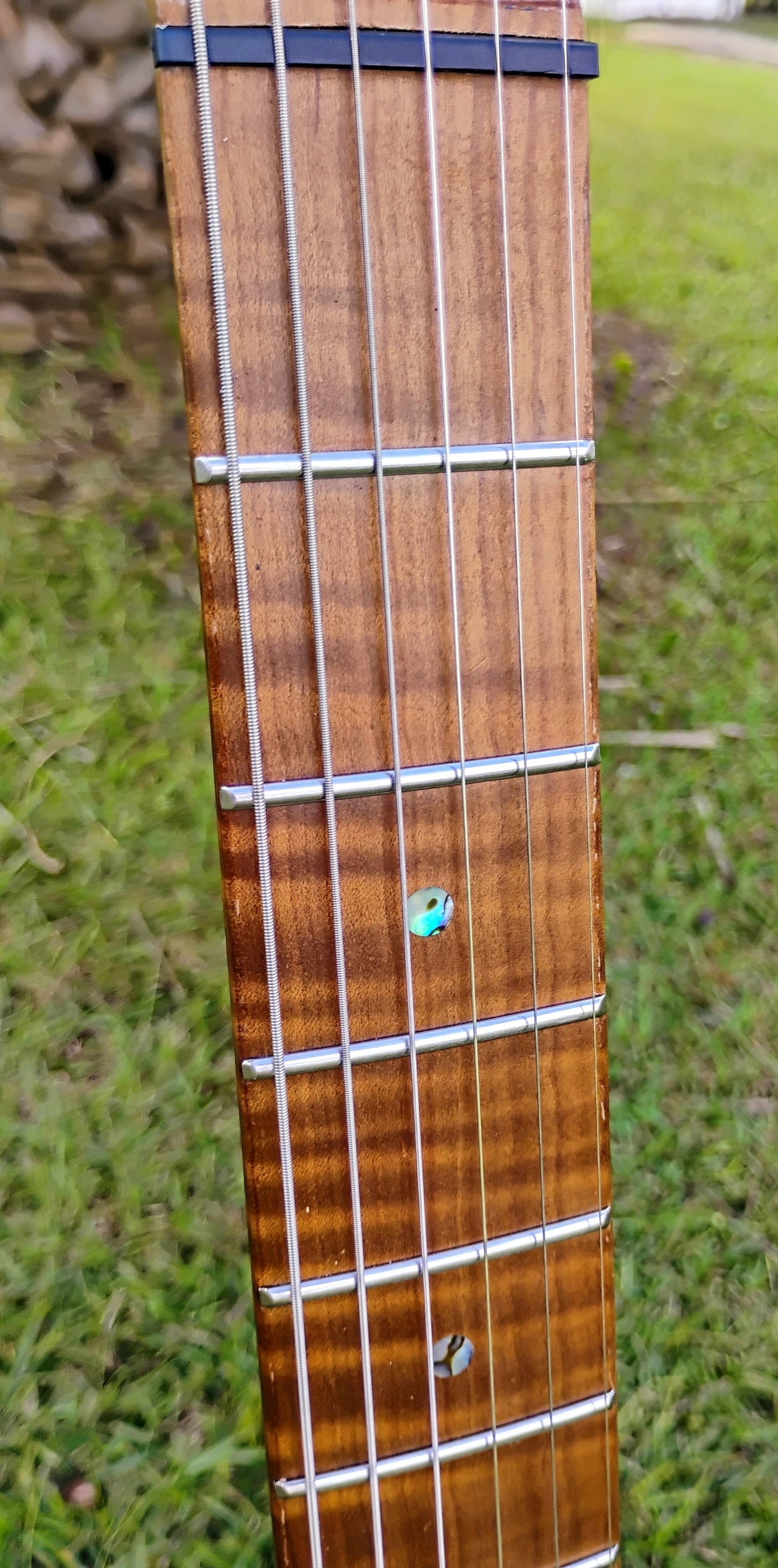 RICH Guitar Myrtle Beach Rustic Raw-Cut DLX T #041 (Blem) with Gig Bag