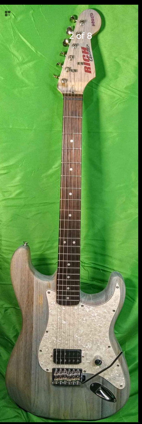 RICH Guitar Myrtle Beach Eco-aX mojo S #026 Barncaster with gig bag