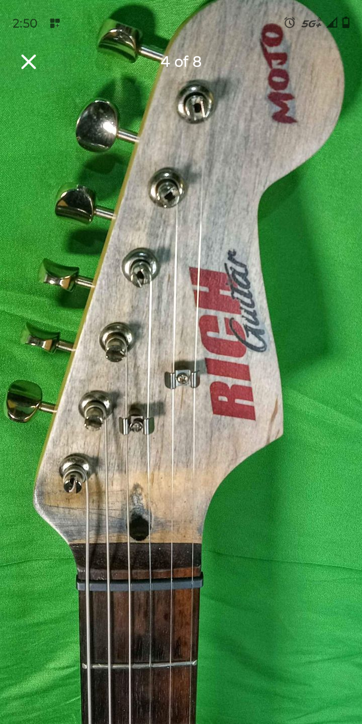 RICH Guitar Myrtle Beach Eco-aX mojo S #026 Barncaster with gig bag