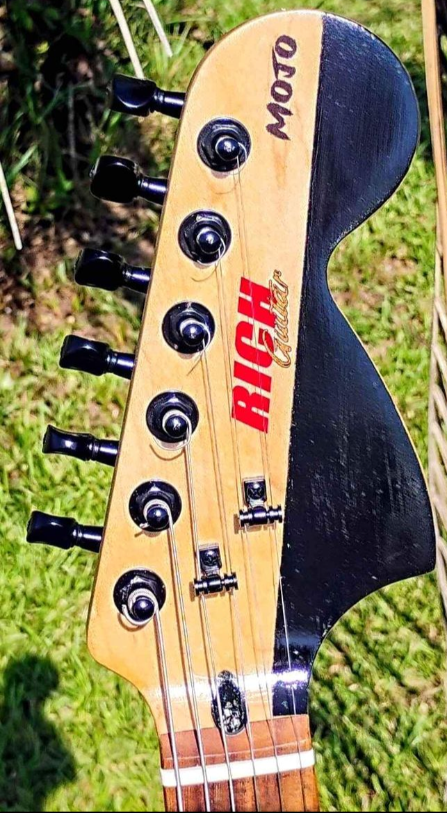 RICH Guitar Myrtle Beach Eco-aX mojo84 S Blackout #043 with gig bag