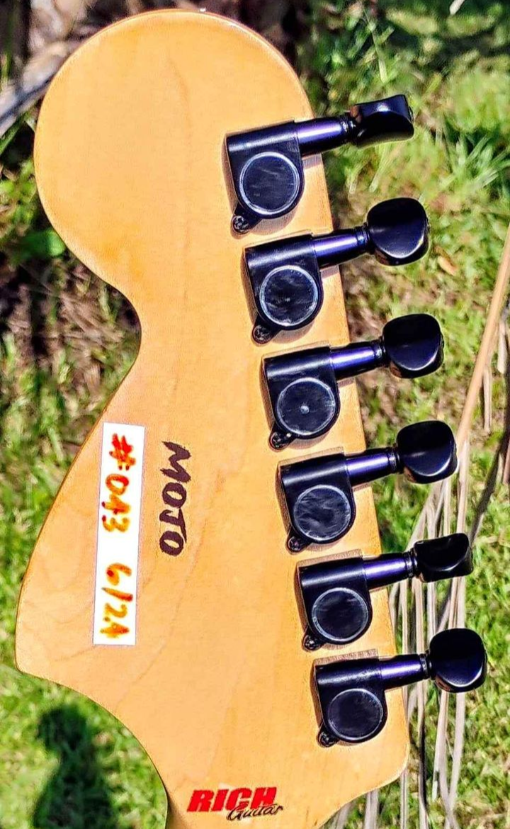 RICH Guitar Myrtle Beach Eco-aX mojo84 S Blackout #043 with gig bag