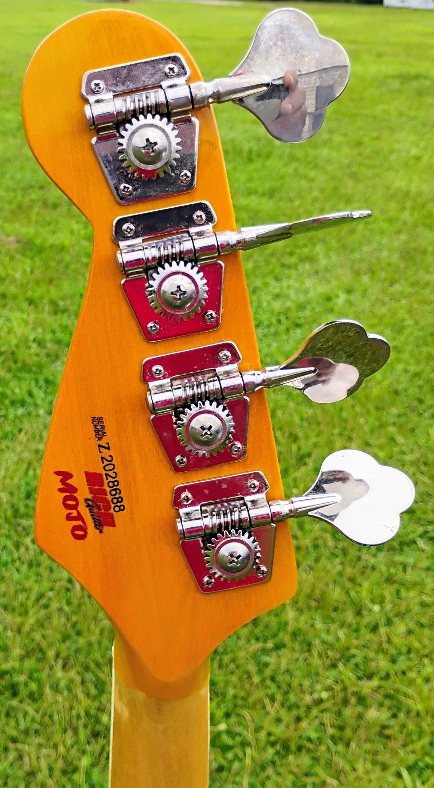RICH Guitar Myrtle Beach Partso-Franken P/J mojo Bass DEMO with Gig Bag