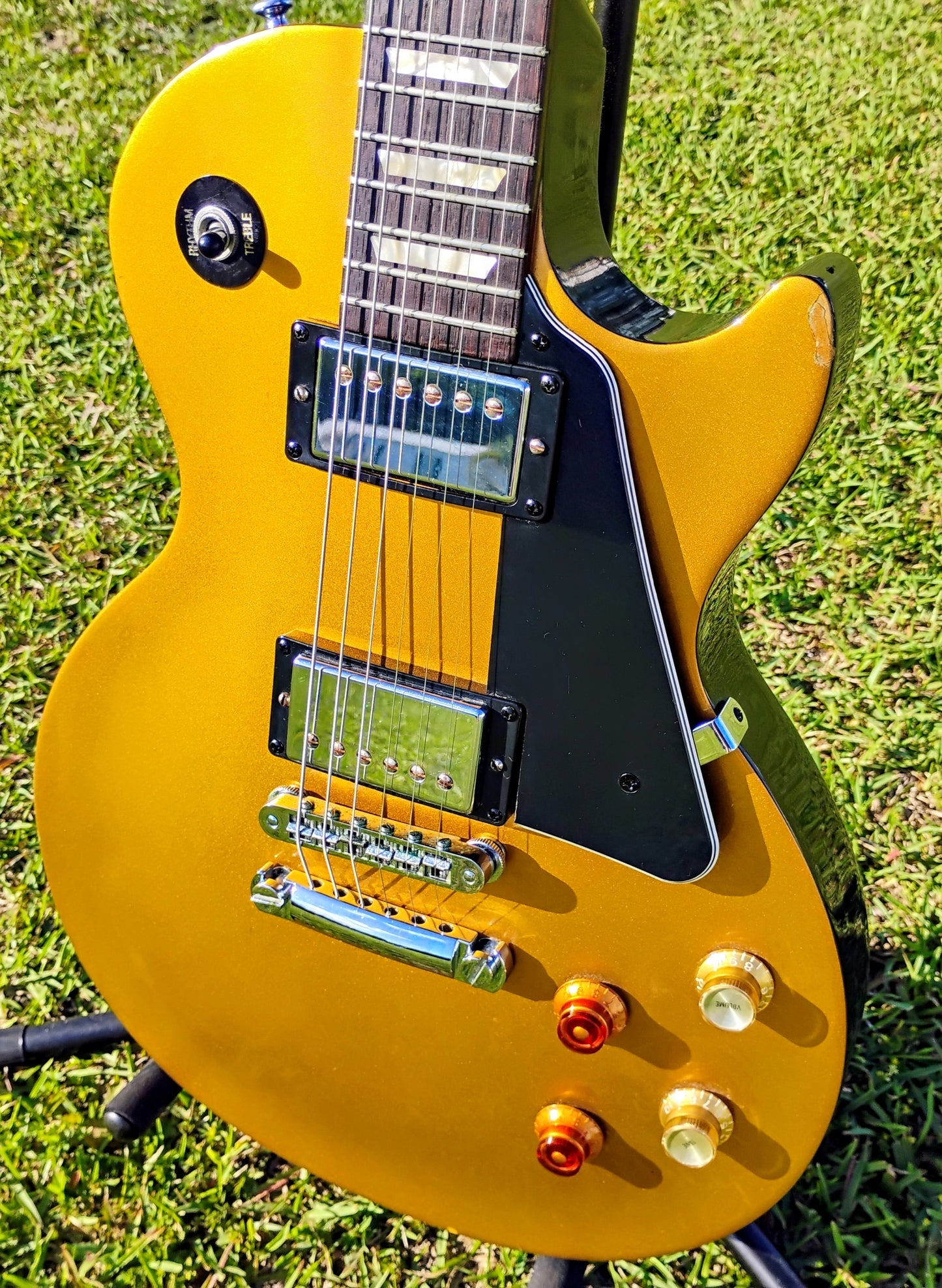 2011 Gibson Joe Bonamassa Signature Les Paul Studio Gold Top with Original Case