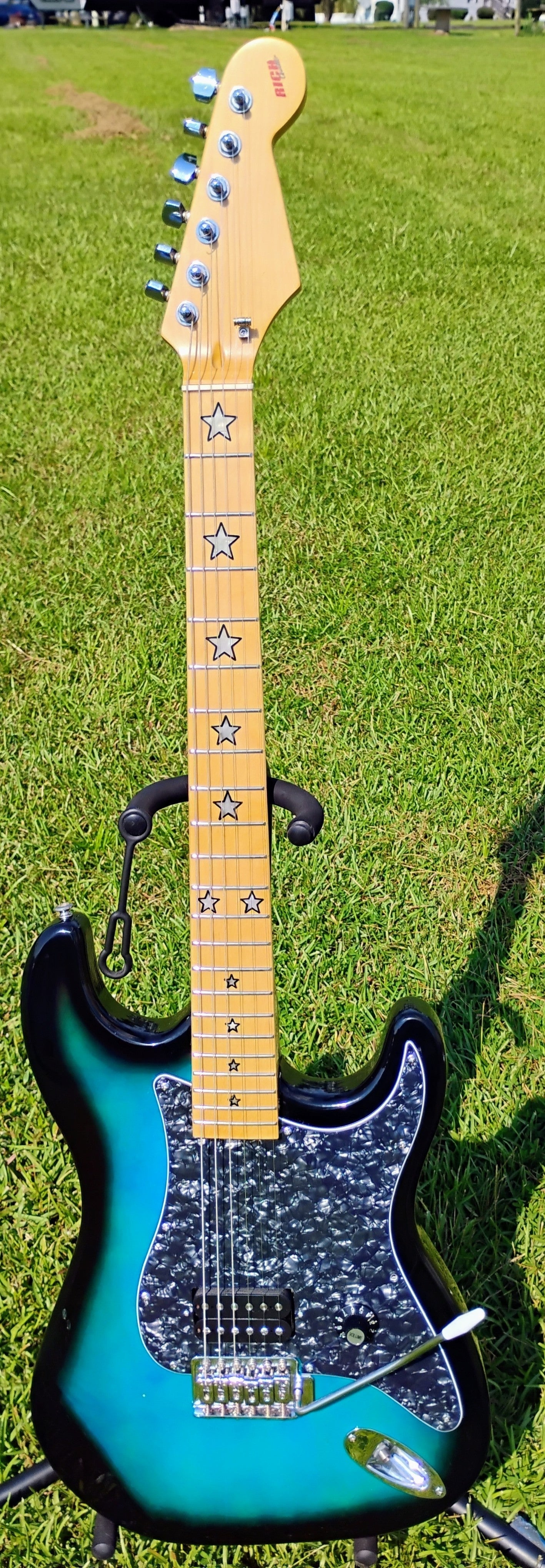 USED RICH Guitar Myrtle Beach Beginner+ Star S Guitar #056