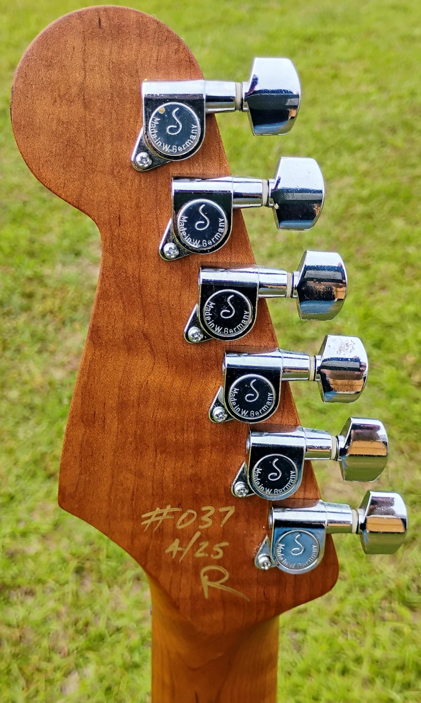 RICH Guitar Myrtle Beach a.R.t. DLX S HT Driftwood in Sea 'n Sky finish with Gig Bag