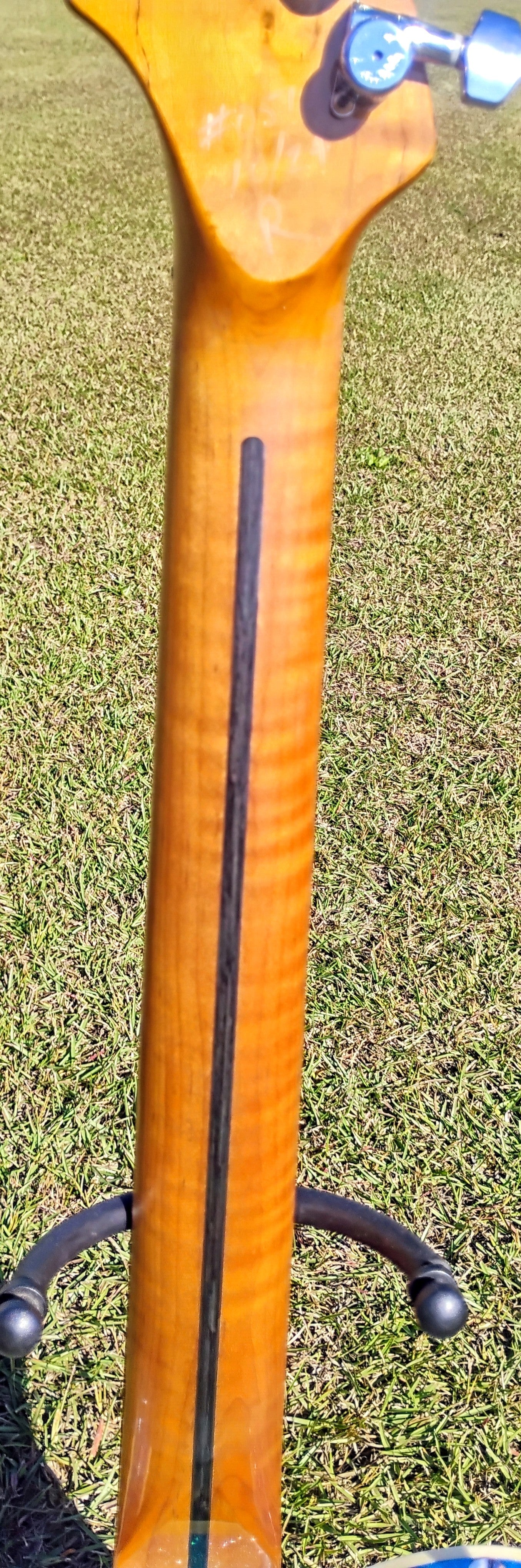 RICH Guitar Myrtle Beach HYB DLX T #051 Blue Sparkle with DLX Gig Bag