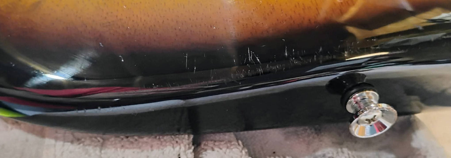 RICH Guitar Myrtle Beach DLX mojo S 'Ratocaster' Partsocaster in Two-tone Sunburst