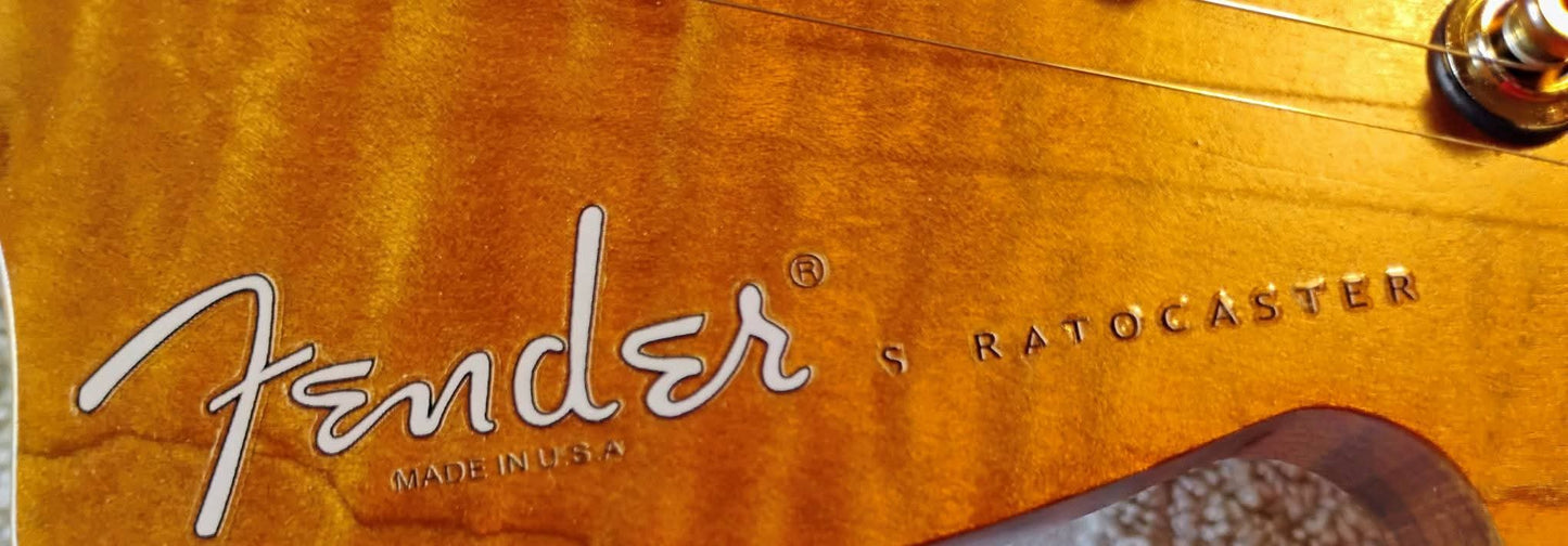 RICH Guitar Myrtle Beach DLX mojo S 'Ratocaster' Partsocaster in Two-tone Sunburst